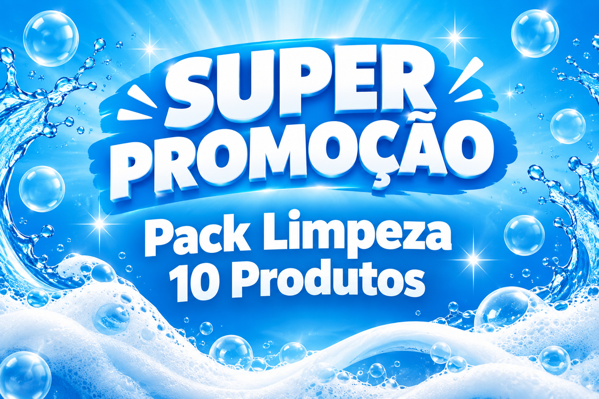 Banner Super Promoção – Pack Limpeza 10 Produtos